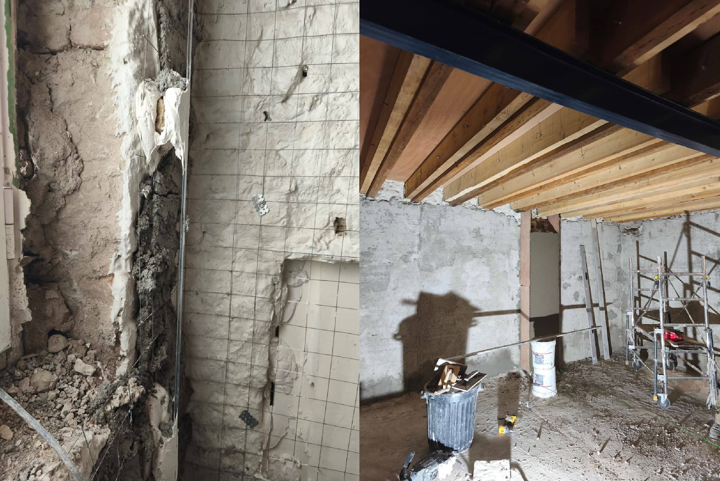 Basement waterproofing Ez wall protection